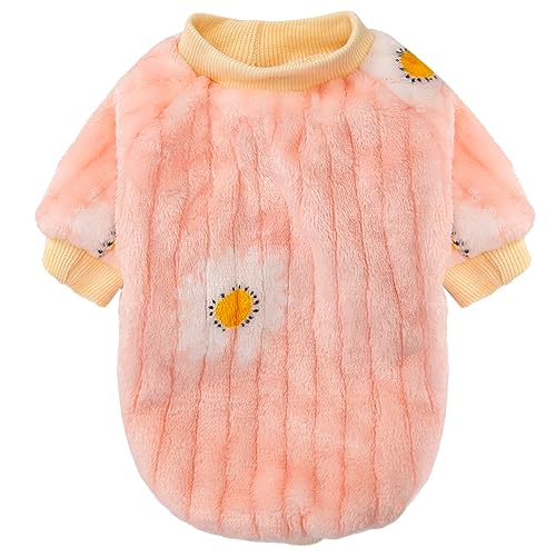 Small Dog Sweaters (Pink,violet,yellow / X-Small)