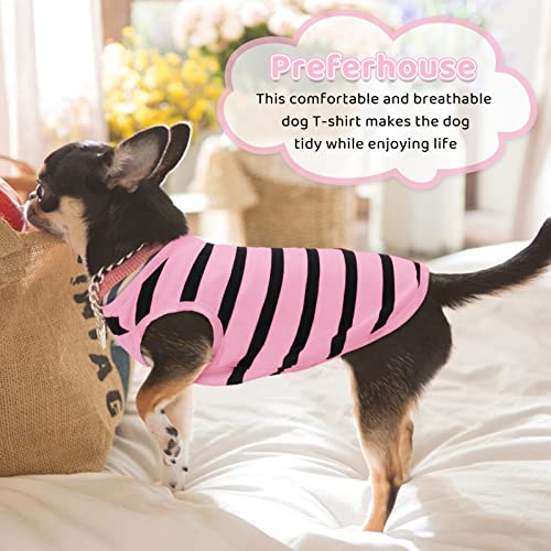 Dog Shirts for Small Dogs (Light Pink-Vest / Small)
