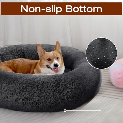 Dog & Cat Bed (20" / Dark Grey)