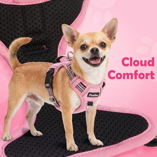 Dog Harness No Pull (Pink / X-Large)