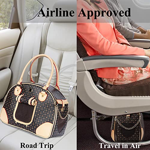 Luxury Pet Carrier (Coffee)