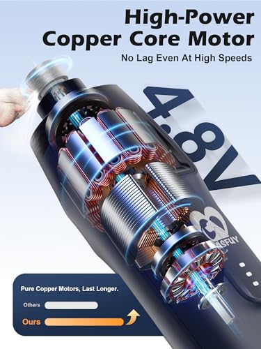6 Speed Dog Nail Grinder (Blue)