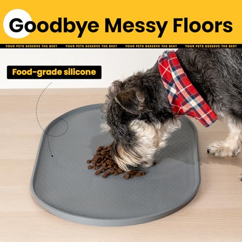 Dog Food Mat 1 (19 x 12" - Standard / Turquoise)