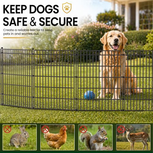 No Dig Garden Fence (44 in(H) X 23.6 ft(L))