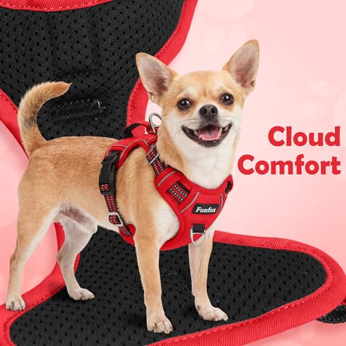 Dog Harness No Pull (Red / Large)