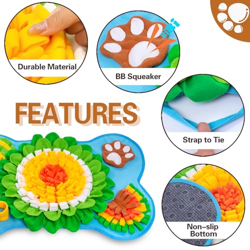 Snuffle Mat for Dogs (Blue / One Size)