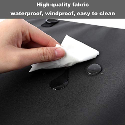 Durable Dog Crate Cover Double Door for Large pet Cover Kennel Covers Universal Fit for 42 inches Wire Dog Crate (42.0"L x 28.0"W x 30.0"H)