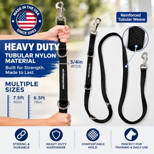 ActiveDogs Hands Free Dog Leash (6.5')