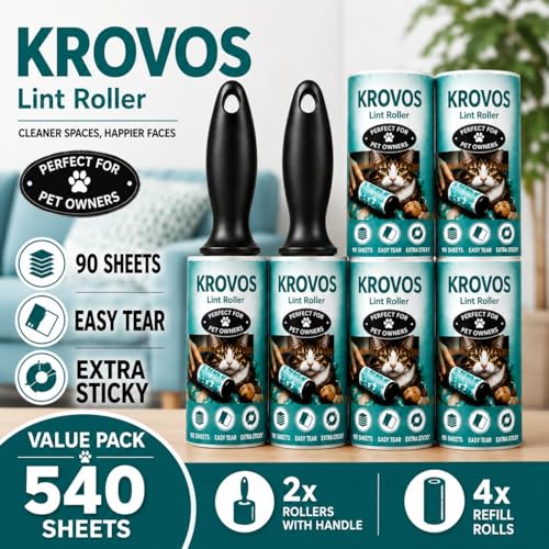 Pet Hair Lint Roller Extra Sticky