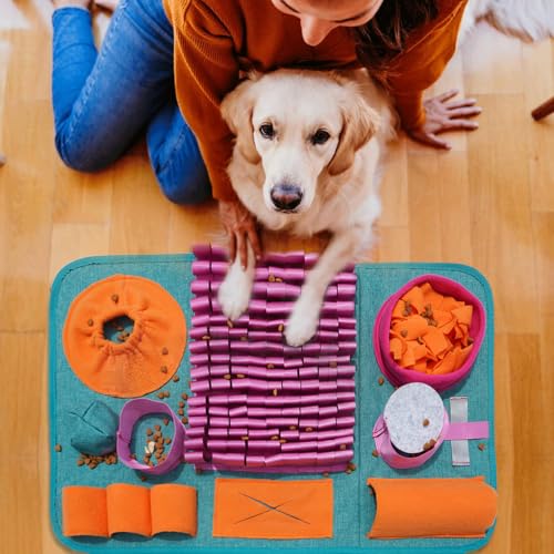 Snuffle mat for Dogs (Red)