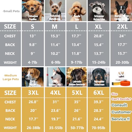 Dog Shirt Soft Cotton Tank Top Lightweight Yellow & Light Grey 4XL (Yellow + Light Grey / 4XL-(35~55lb) | Chest(~31"))