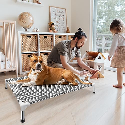 Elevated Outdoor Dog Bed (4 sided Large)