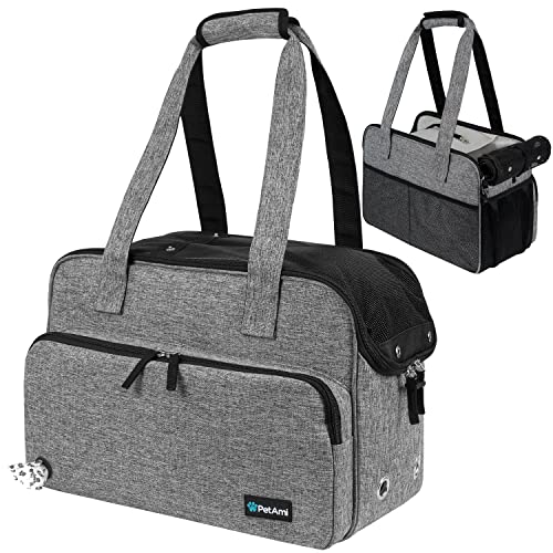 Small Dog Purse Carrier (Heather Gray)
