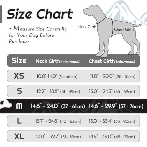 Dog Harness for Medium Sized Dogs (Medium / Black)