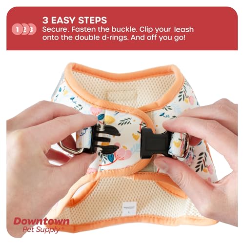 Step in Dog Harness (Small / Floral)