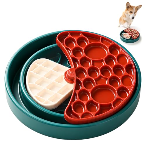 3 Level Slow Feeder Dog Bowl