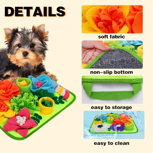Snuffle Mat for Dogs (Bright Green)