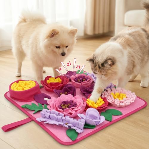 Snuffle Mat for Dogs (Pink)