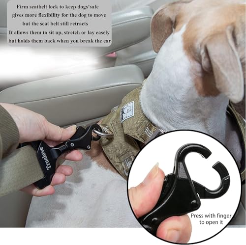Truelove Vehicle Seat Belt Safety Buckle Lock (Gary / 2.7*4.7inch)