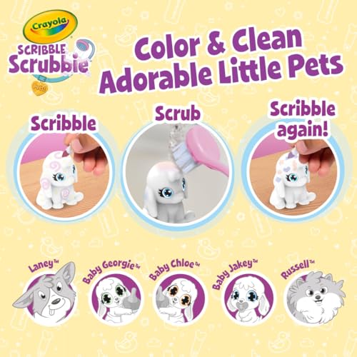 Scribble Scrubbie Baby Pets Nursery (Small / Baby Pets)