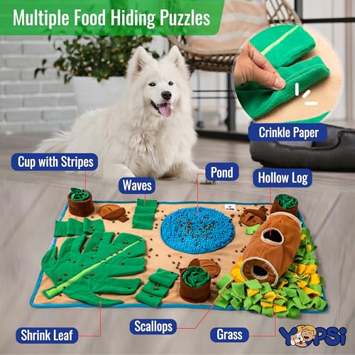 Snuffle Mat for Dogs Large Breed 39.4''x23.6''