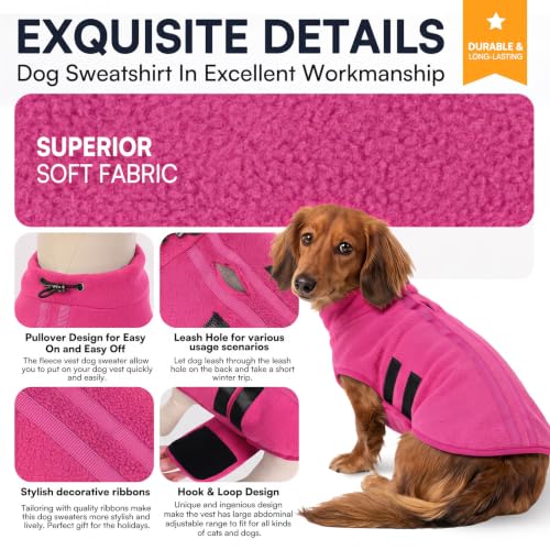 Large Dog Sweater (Pink / Large)