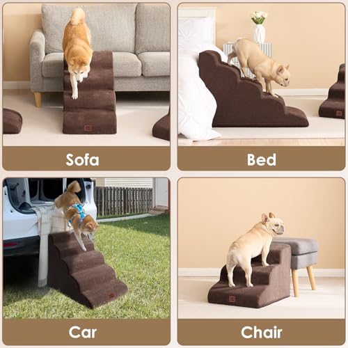 Curved Dog Stairs Ramp
