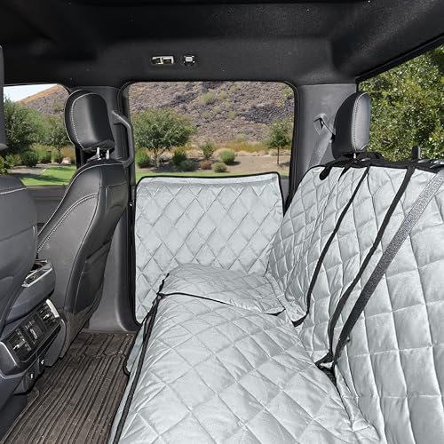 Heavy Duty Car Door Protector for Dogs (Black / XL)