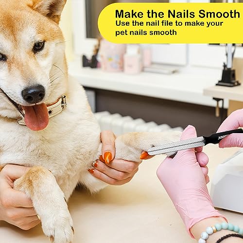 Dog Nail Clippers for Pet Grooming (Yellow / 6 Inch)