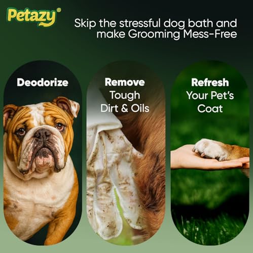Pet Glove Wipes for Dogs & Cats (25 Glove Wipes)