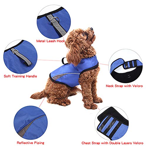 Dog Anxiety Jacket (Blue / XS)
