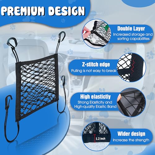 Universal Dog Car Net Barrier (2-Layer Mesh)