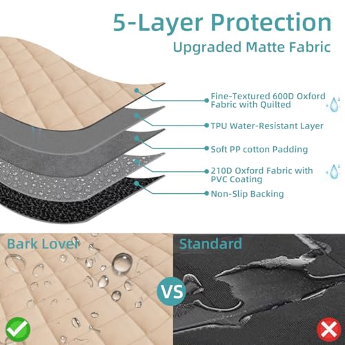 Car Seat Covers Front Seats (Warm Beige-1 Pack)