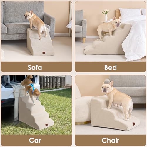 Curved Dog Stairs Ramp