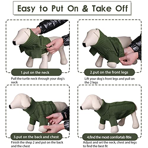 XL Dog Sweater (X-Large / Army Green)