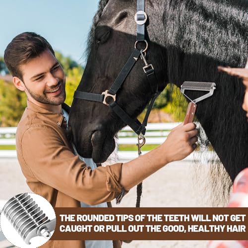 Livestock Shedding Comb (1-sided)