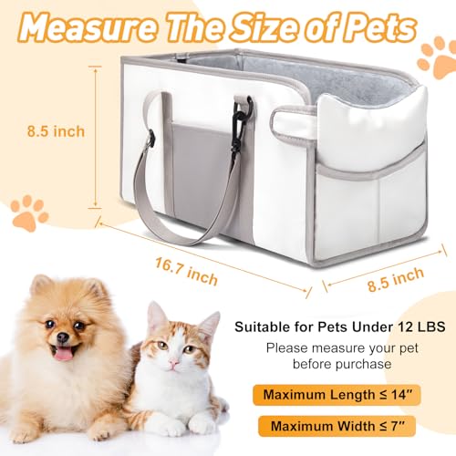 Portable Dog Car Seat for Small Dogs