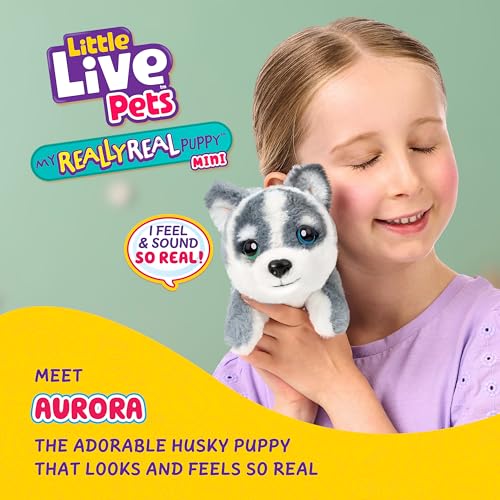 My Really Real Puppy Mini Aurora the Husky (Mini Husky)