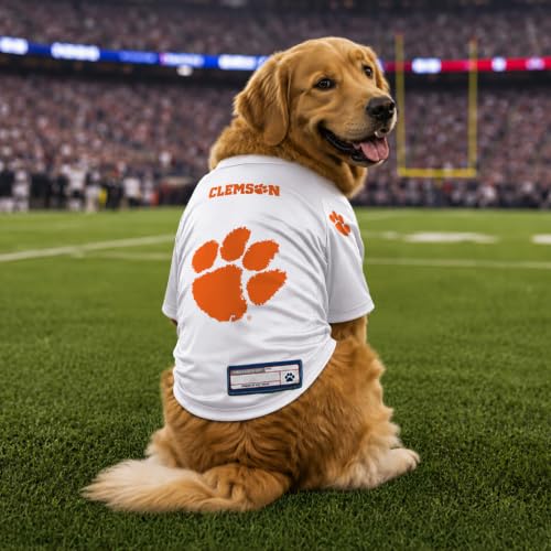 NCAA Clemson Tigers Stretch Pet Jersey (Clemson Tigers / Small)