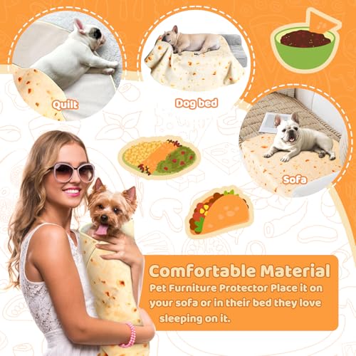 31.5" Tortilla Shape Blanket Cat Grooming Wrap for Cutting Nails