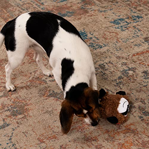 PlayClean Sloth Squeaky Plush Dog Toy with Odor (PlayClean - Sloth (Brown) / Small)