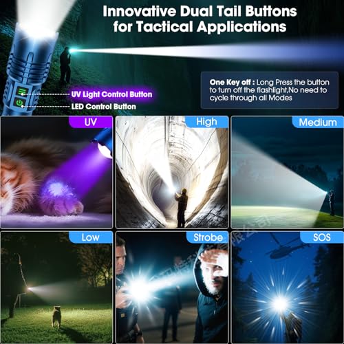 UV Flashlight (Blue)