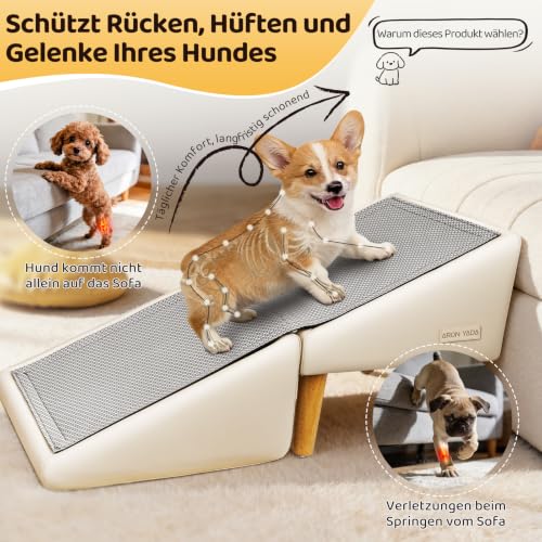 Dog Ramp for Couch (Beige)