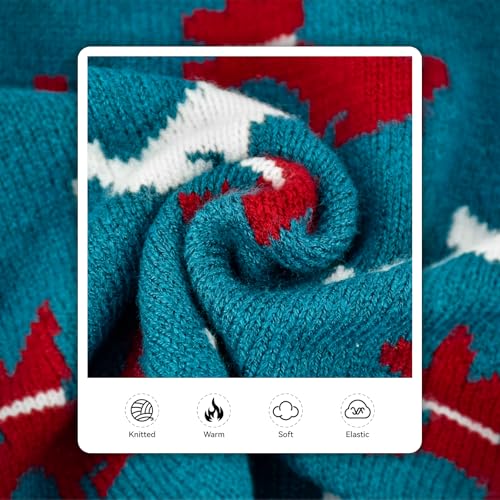 Cute Dog Sweater with Puppy Pattern Soft Dog Knitwear Thermal Puppy Doggie Clothes Breathable Pet Knitwear Cozzy Warm Pet Pullover Outfit for Small Medium Large Dogs XXL (XX-Large)
