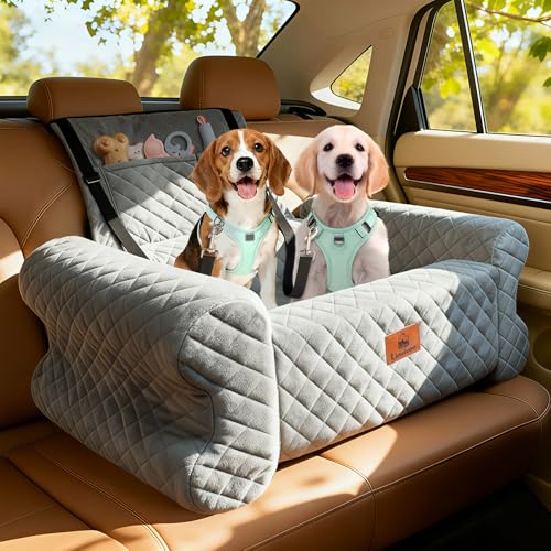 Dog Car Seat for Medium (Grey)