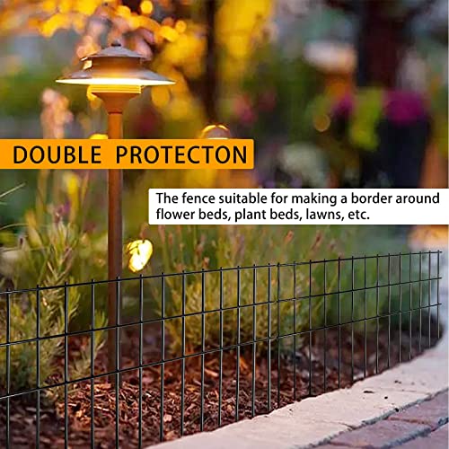 Animal Barrier Fence 25ft (25 ft (L) × 15 in (H), 10 Pack)