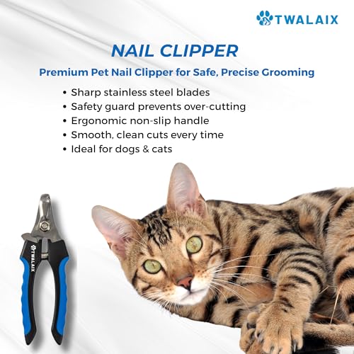 6 in 1 Pet Grooming Kit for Dogs & Cats (6 Count (Pack of 1))