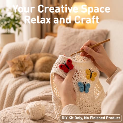 DIY Crochet Pet Clothes Kit for Beginners