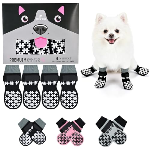 Socks for Dogs to Prevent Licking (XS(Pack of 4))