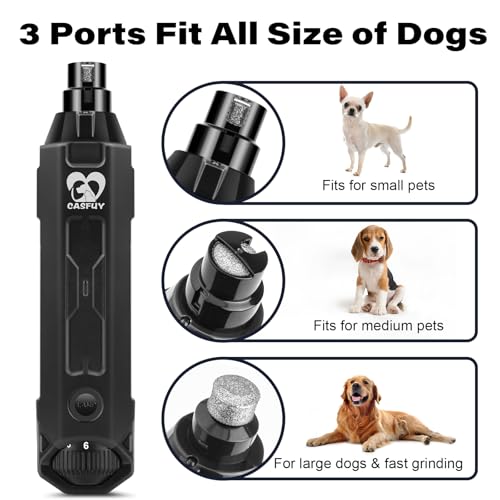 6 Speed Dog Nail Grinder (D-Grey)